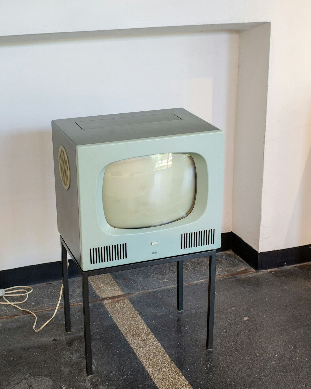 vintage television set