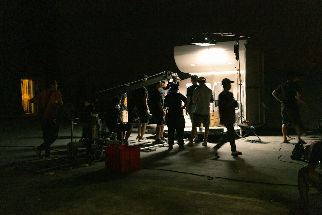 television production set